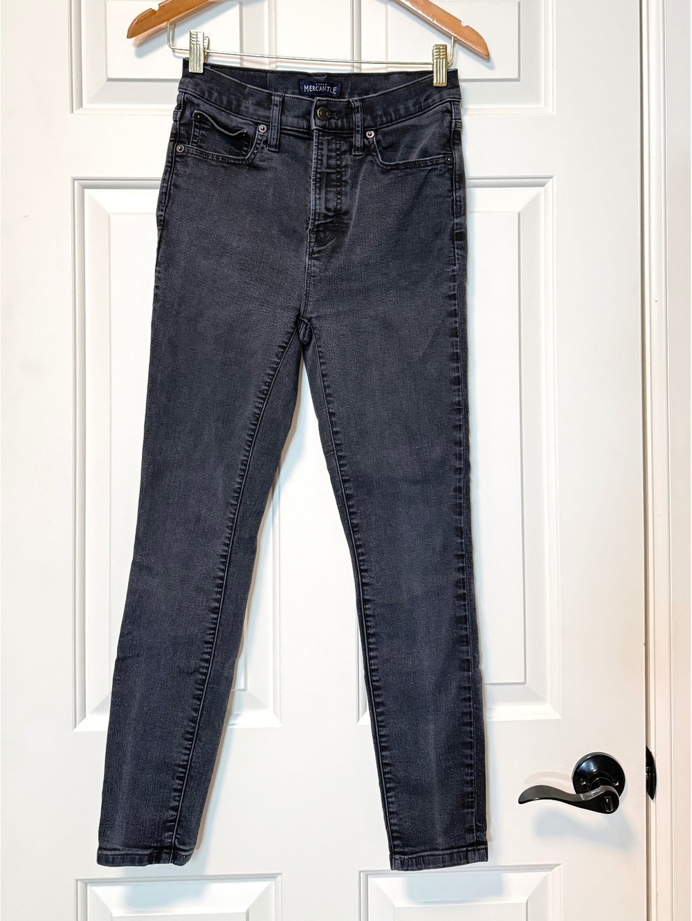 J.Crew Mercantile Women’s Gray Wash Skinny Jeans Size 28